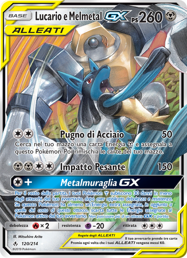 Lucario e Melmetal Pokémon TCG cards