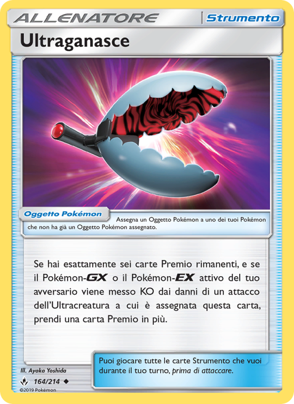 Ultraganasce 164/234 — Legami Inossidabili (Italian Pokémon TCG card)