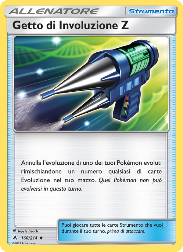 Getto di Involuzione Z 166/234 — Legami Inossidabili (Italian Pokémon TCG card)