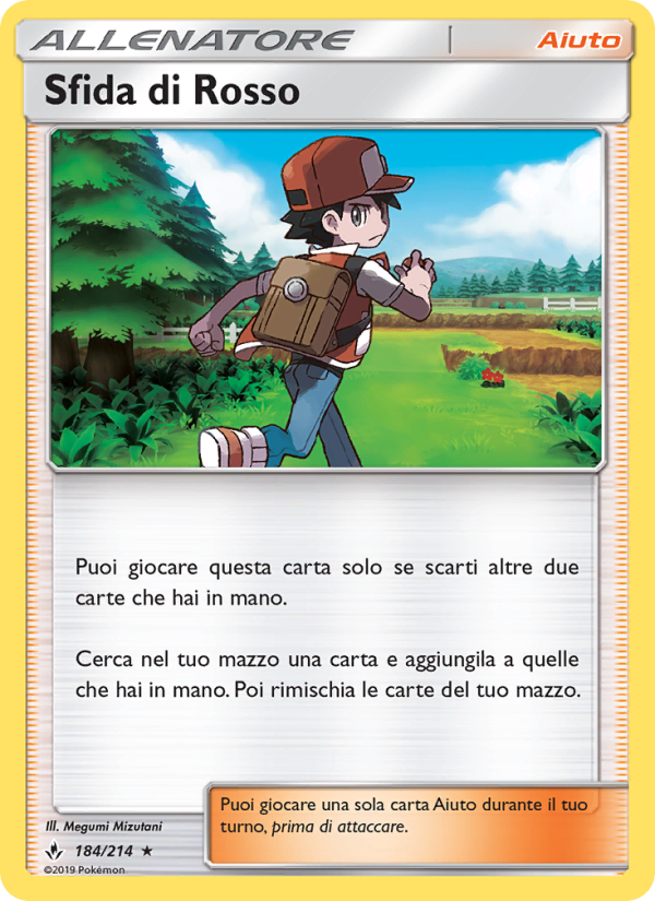 Sfida di Rosso 184/234 — Legami Inossidabili (Italian Pokémon TCG card)