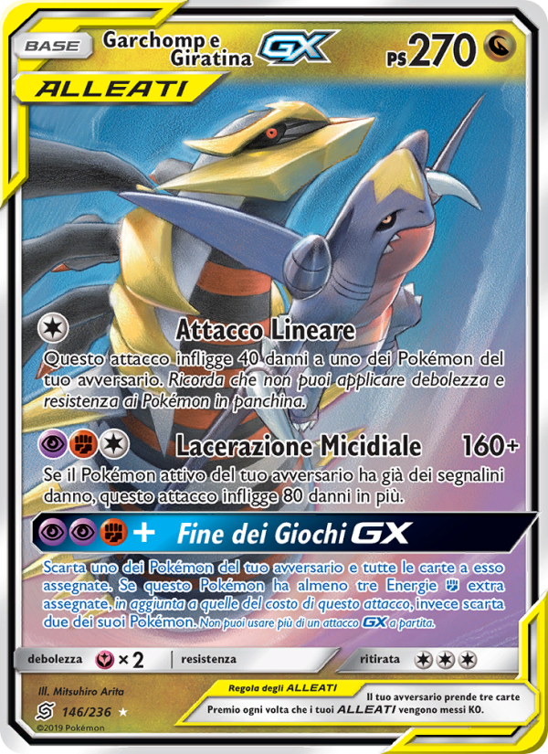 Garchomp e Giratina Pokémon TCG cards