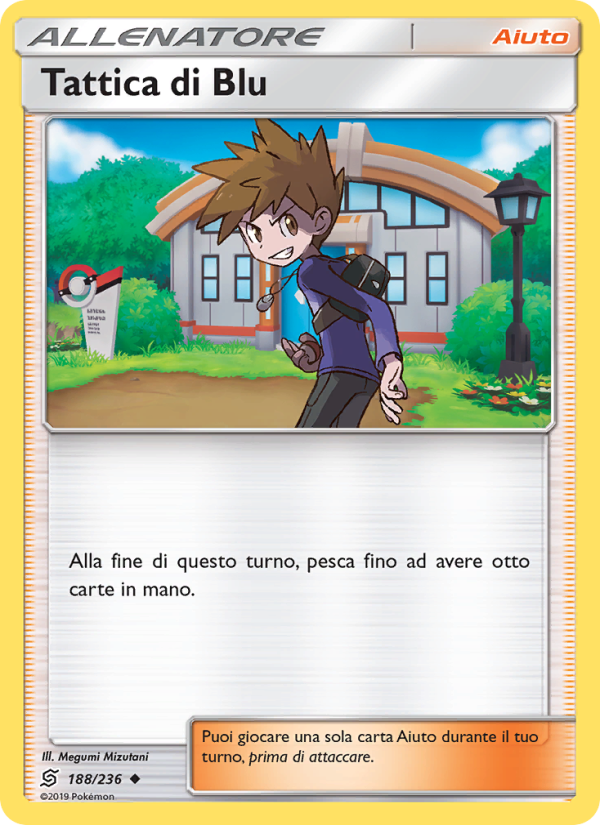 Tattica di Blu 188/258 — Unified Minds (Italian Pokémon TCG card)