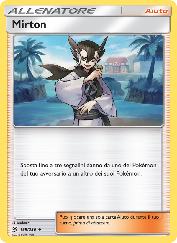 Mirton 199/258 — Sintonia Mentale (Italian Pokémon TCG card)