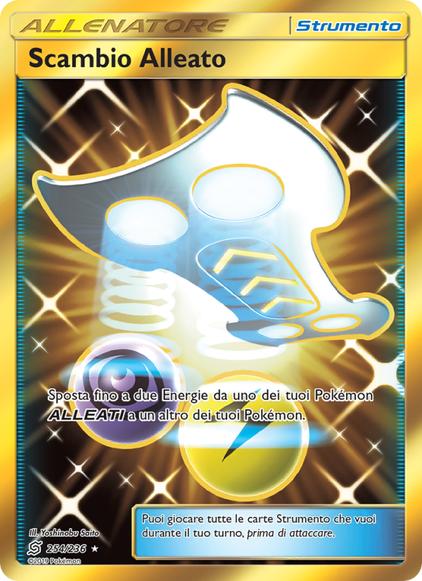 Scambio Alleato 254/258 — Sintonia Mentale (Italian Pokémon TCG card)