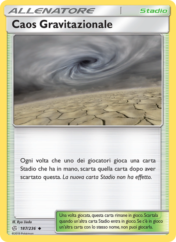 Caos Gravitazionale 187/271 — Eclissi Cosmica (Italian Pokémon TCG card)