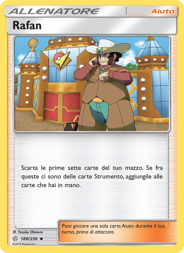 Rafan 188/271 — Eclissi Cosmica (Italian Pokémon TCG card)