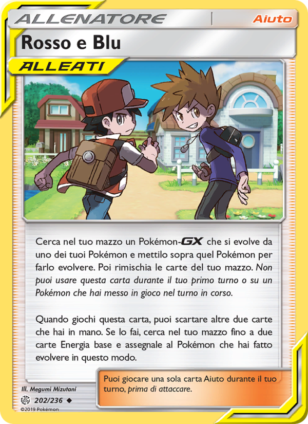 Rosso e Blu 202/271 — Cosmic Eclipse (Italian Pokémon TCG card)