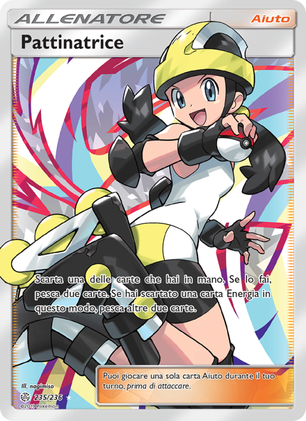 Pattinatrice 235/271 — Eclissi Cosmica (Italian Pokémon TCG card)