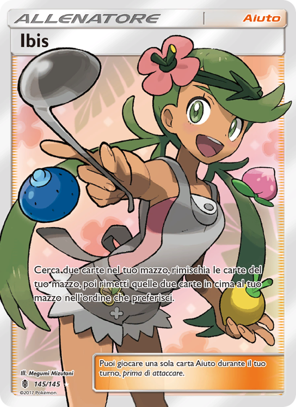 Ibis 145/169 — Guardiani Nascenti (Italian Pokémon TCG card)