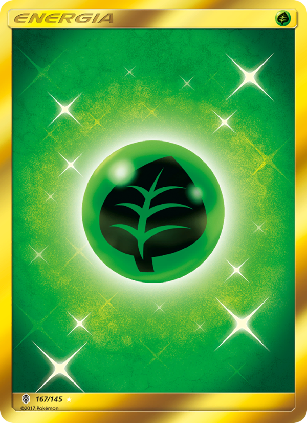 Energia Erba 167/169 — Guardiani Nascenti (Italian Pokémon TCG card)