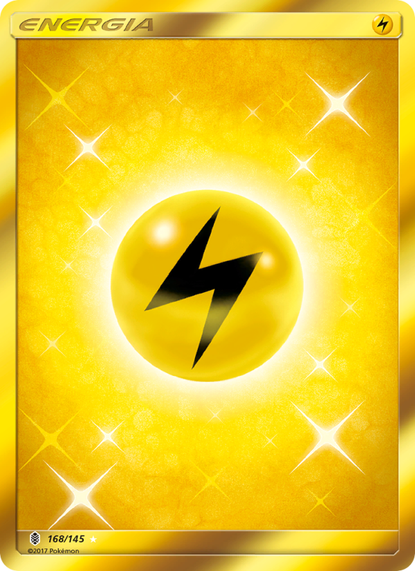 Energia Lampo 168/169 — Guardiani Nascenti (Italian Pokémon TCG card)
