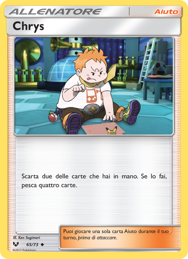 Chrys 065/78 — Shining Legends (Italian Pokémon TCG card)