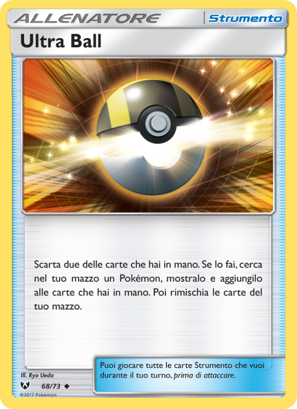 Ultra Ball 068/78 — Leggende Iridescenti (Italian Pokémon TCG card)