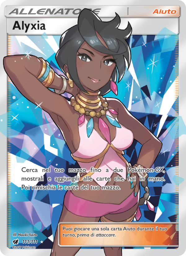 Alyxia 111/124 — Invasione Scarlatta (Italian Pokémon TCG card)