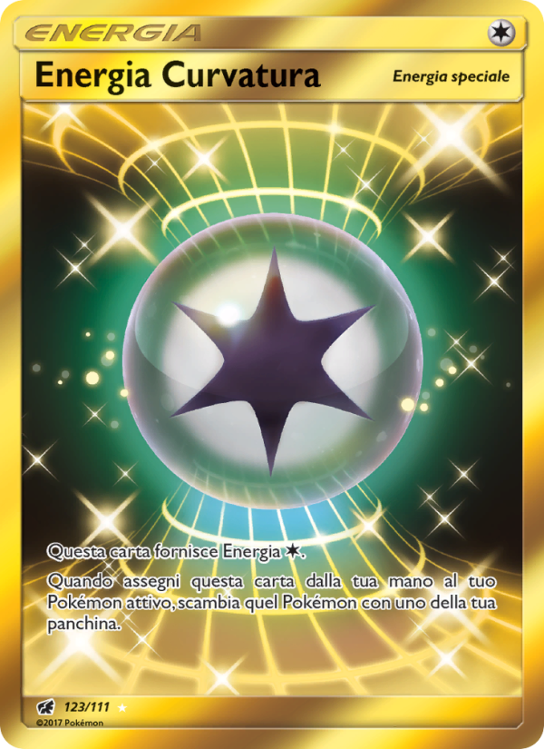 Energia Curvatura 123/124 — Invasione Scarlatta (Italian Pokémon TCG card)