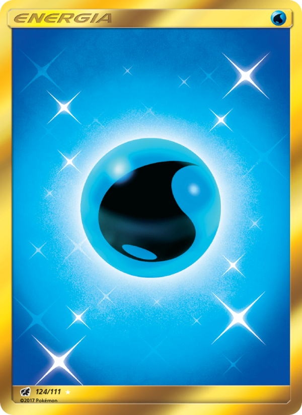 Energia Acqua 124/124 — Invasione Scarlatta (Italian Pokémon TCG card)