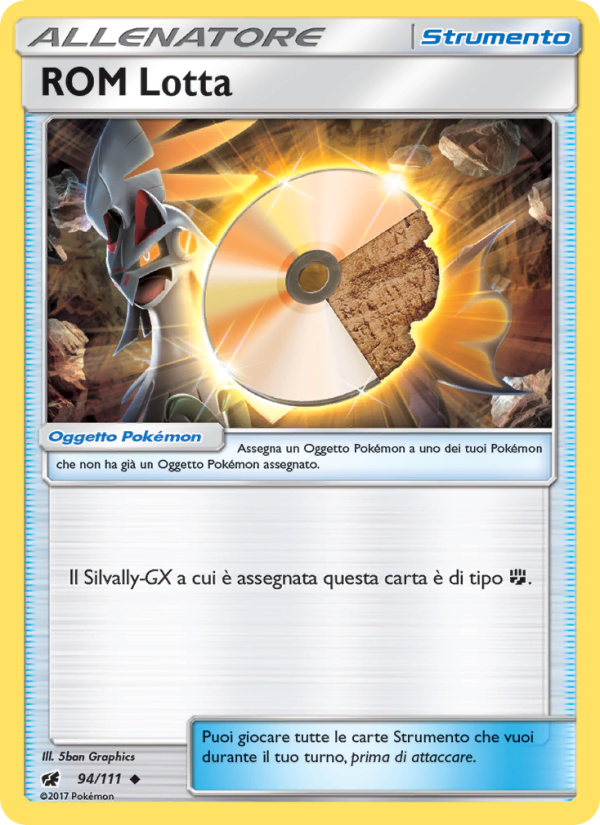 ROM Lotta 094/124 — Crimson Invasion (Italian Pokémon TCG card)