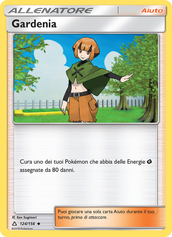Gardenia 124/173 — Ultraprisma (Italian Pokémon TCG card)