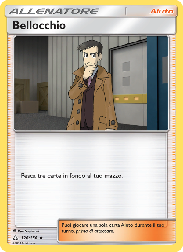 Bellocchio 126/173 — Ultraprisma (Italian Pokémon TCG card)