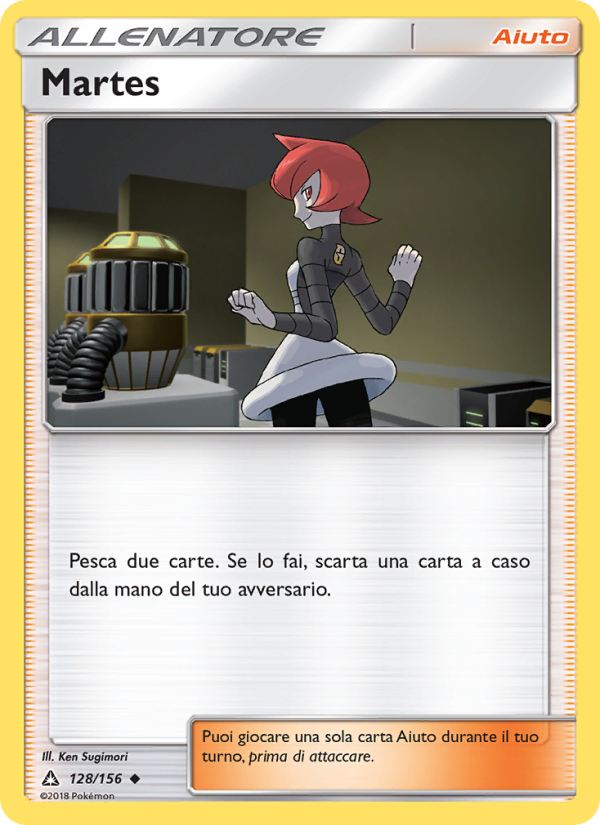 Martes 128/173 — Ultraprisma (Italian Pokémon TCG card)