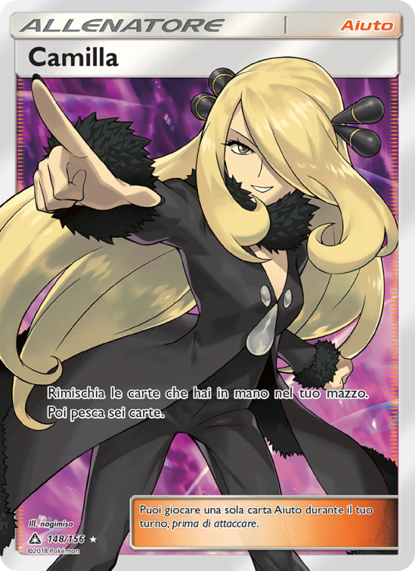 Camilla 148/173 — Ultraprisma (Italian Pokémon TCG card)