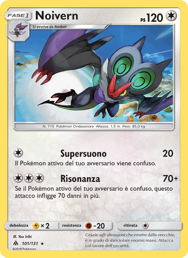 Noivern 101/146 — Apocalisse Di Luce (Italian Pokémon TCG card)