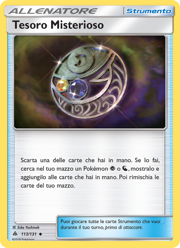 Tesoro Misterioso 113/146 — Apocalisse Di Luce (Italian Pokémon TCG card)