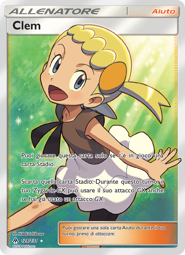 Clem 128/146 — Apocalisse Di Luce (Italian Pokémon TCG card)