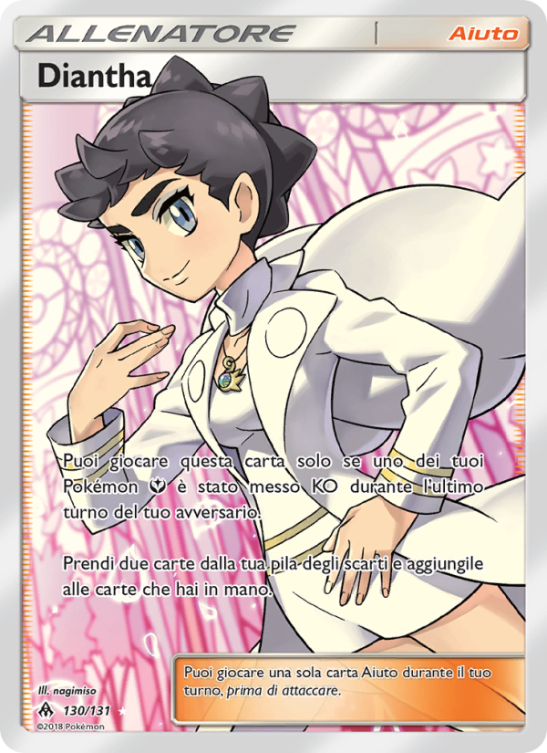Diantha 130/146 — Apocalisse Di Luce (Italian Pokémon TCG card)