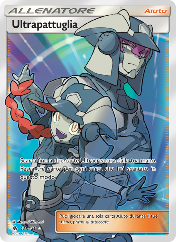 Ultrapattuglia 131/146 — Apocalisse Di Luce (Italian Pokémon TCG card)