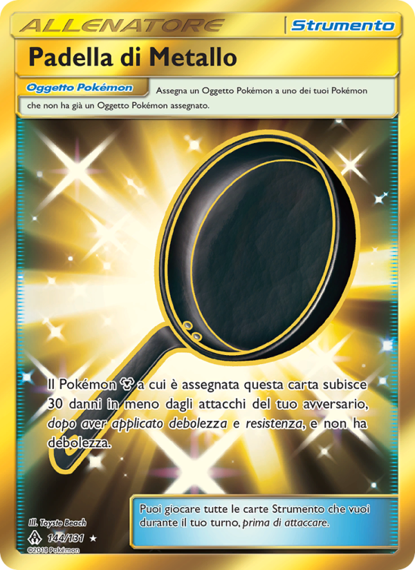 Padella di Metallo 144/146 — Apocalisse Di Luce (Italian Pokémon TCG card)