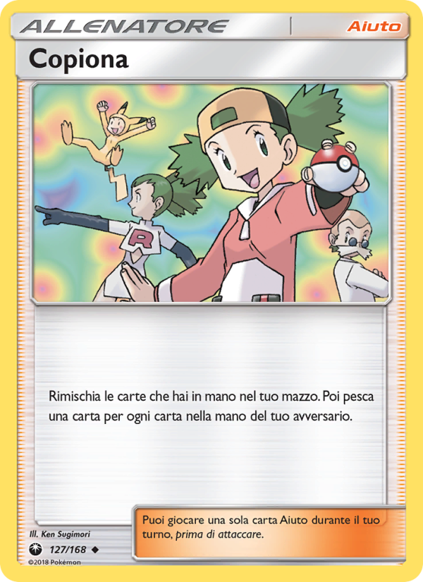 Copiona 127/183 — Tempesta Astrale (Italian Pokémon TCG card)