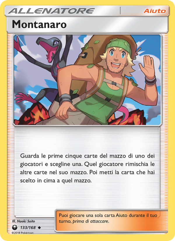 Montanaro 133/183 — Tempesta Astrale (Italian Pokémon TCG card)