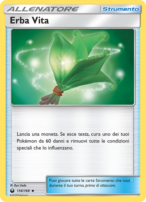 Erba Vita 136/183 — Tempesta Astrale (Italian Pokémon TCG card)