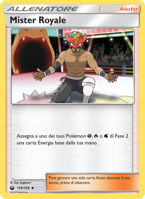 Mister Royale 139/183 — Tempesta Astrale (Italian Pokémon TCG card)