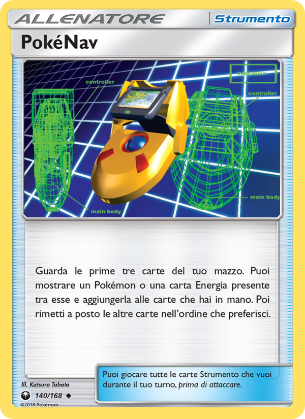 PokéNav 140/183 — Tempesta Astrale (Italian Pokémon TCG card)