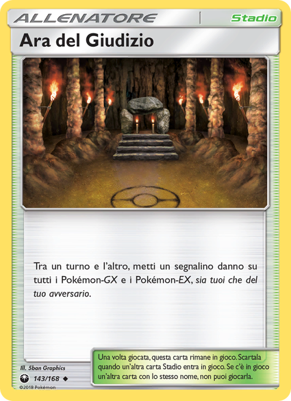Ara del Giudizio 143/183 — Tempesta Astrale (Italian Pokémon TCG card)