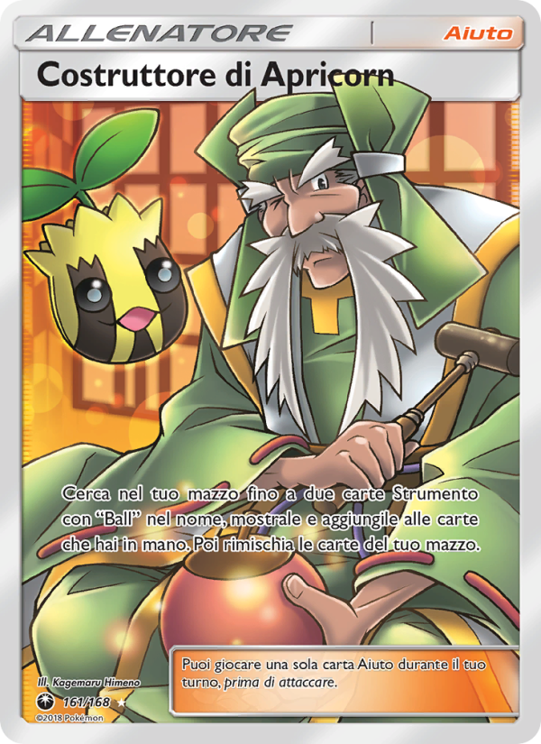 Costruttore di Apricorn 161/183 — Tempesta Astrale (Italian Pokémon TCG card)