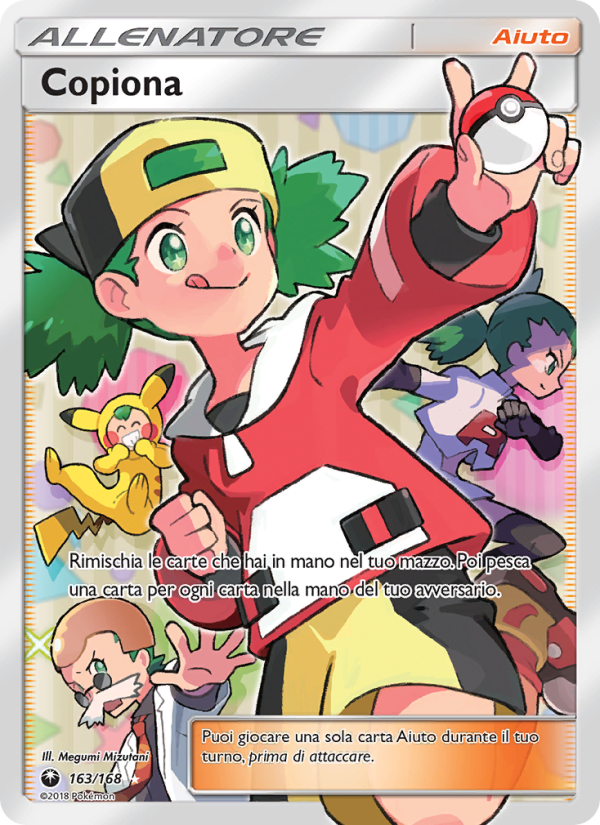 Copiona 163/183 — Tempesta Astrale (Italian Pokémon TCG card)