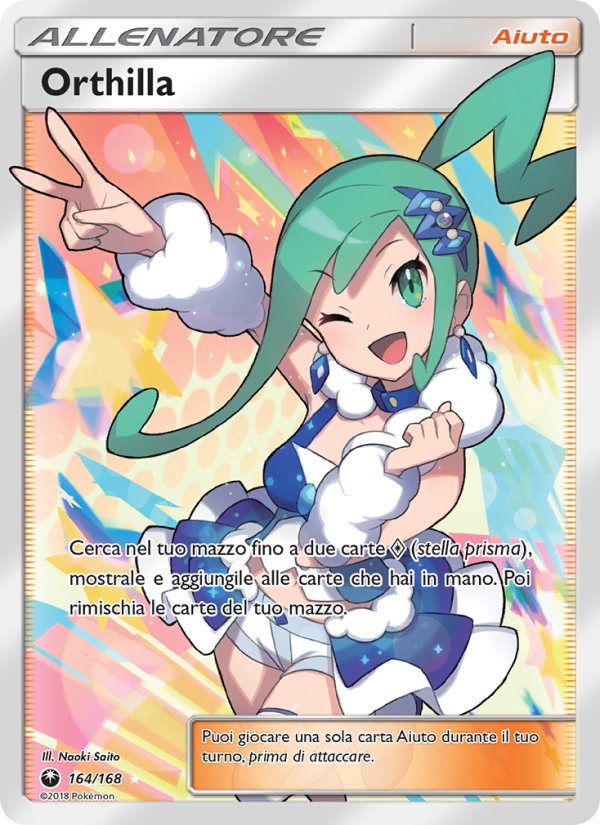 Orthilla 164/183 — Tempesta Astrale (Italian Pokémon TCG card)