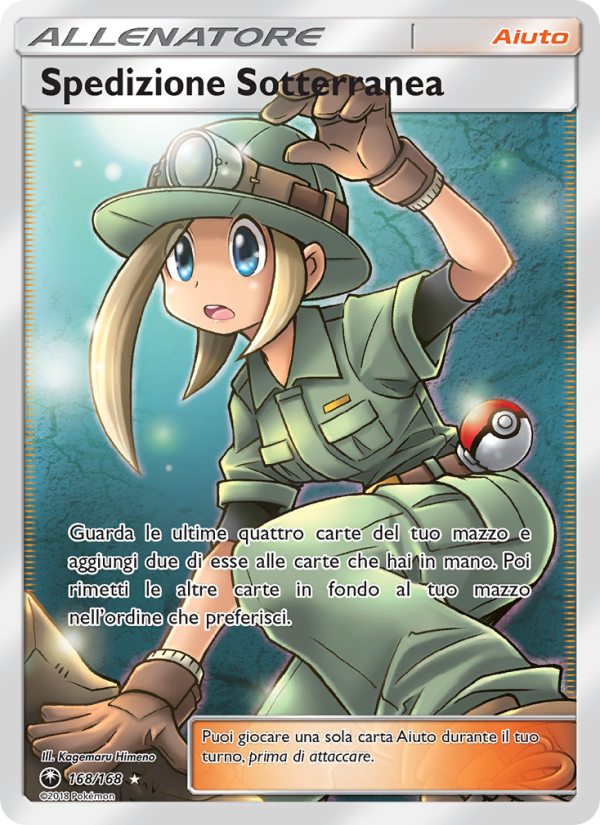 Spedizione Sotterranea 168/183 — Tempesta Astrale (Italian Pokémon TCG card)