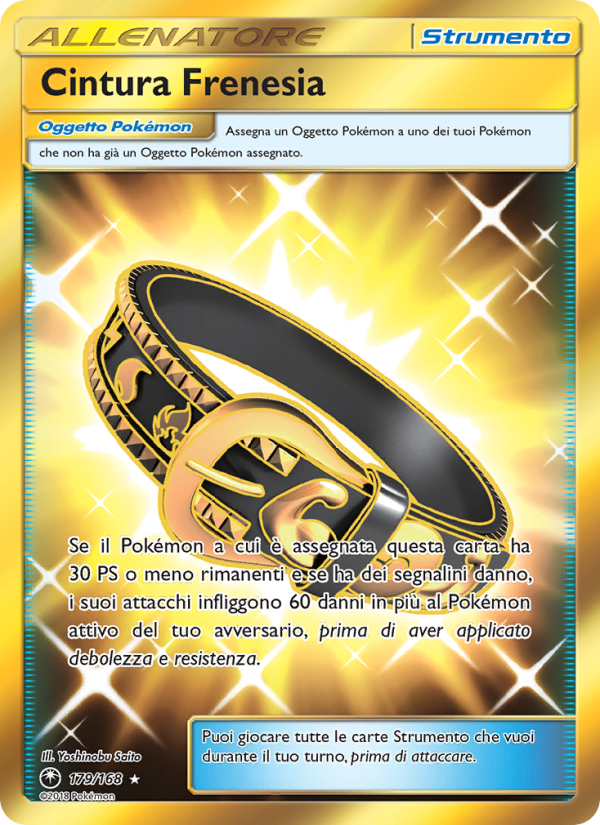 Cintura Frenesia 179/183 — Tempesta Astrale (Italian Pokémon TCG card)