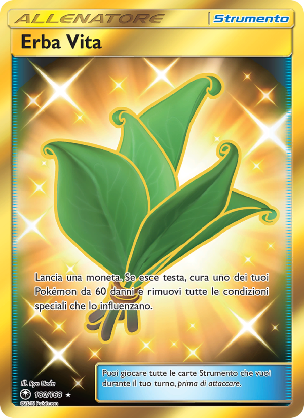 Erba Vita 180/183 — Tempesta Astrale (Italian Pokémon TCG card)