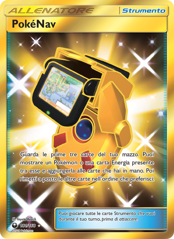 PokéNav 181/183 — Tempesta Astrale (Italian Pokémon TCG card)
