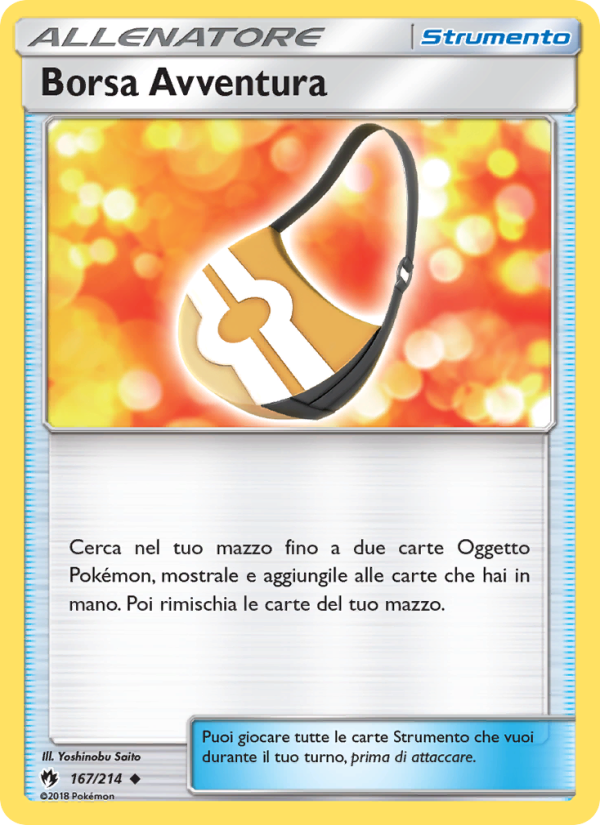 Borsa Avventura 167/236 — Tuoni Perduti (Italian Pokémon TCG card)
