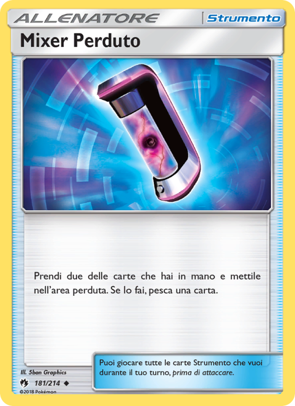 Mixer Perduto 181/236 — Tuoni Perduti (Italian Pokémon TCG card)