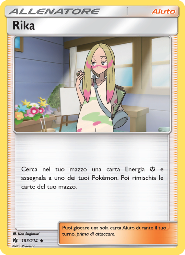 Rika 183/236 — Tuoni Perduti (Italian Pokémon TCG card)