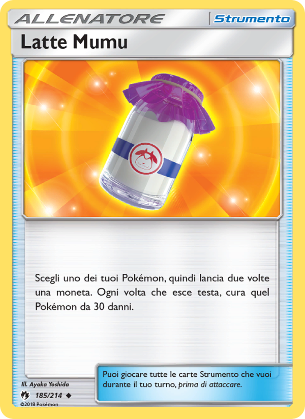 Latte Mumu 185/236 — Tuoni Perduti (Italian Pokémon TCG card)
