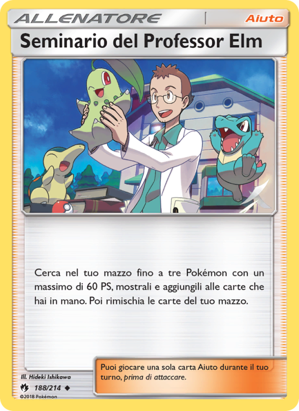 Seminario del Professor Elm 188/236 — Tuoni Perduti (Italian Pokémon TCG card)