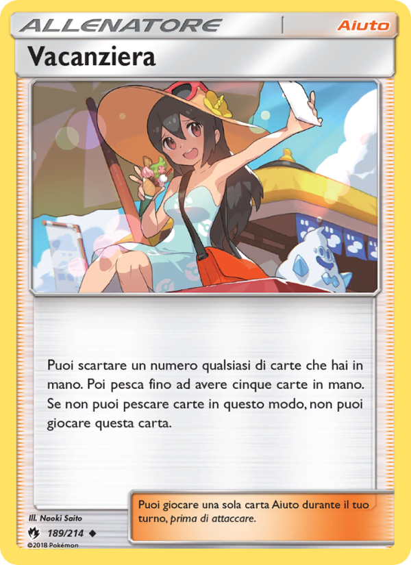 Vacanziera 189/236 — Tuoni Perduti (Italian Pokémon TCG card)